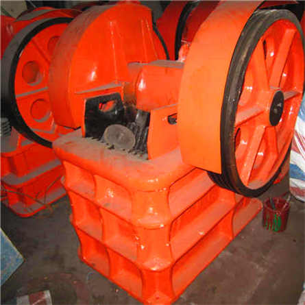 山東博山礦上機械廠顎式破碎機